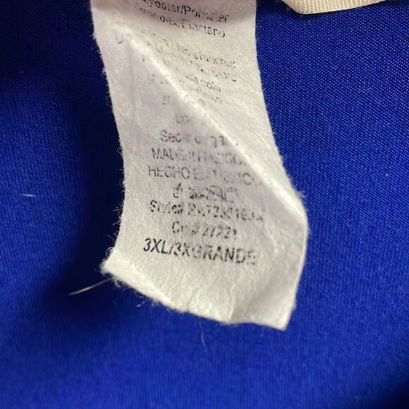 Callie Tshirt Appliqué and Embellishments, Ladies Size 3X, Royal Blue - Picture 5 of 6